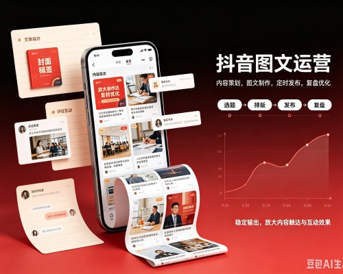 集贤抖音图文代运营服务