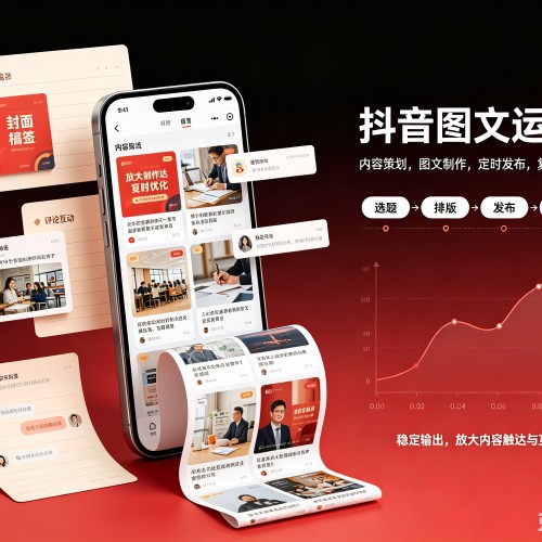 集贤抖音图文代运营服务
